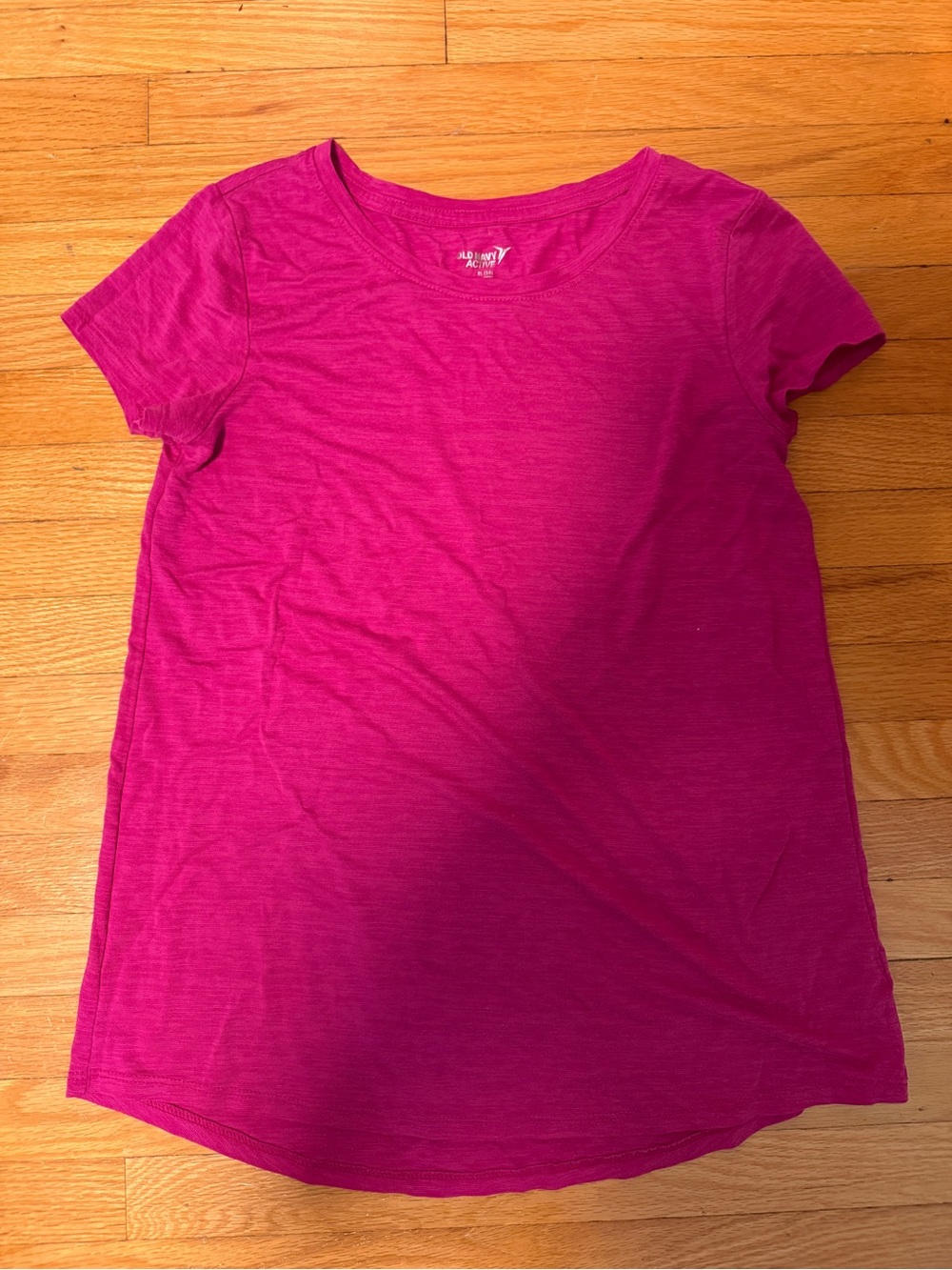 Old Navy Girls Magenta Short-Sleeve Tee